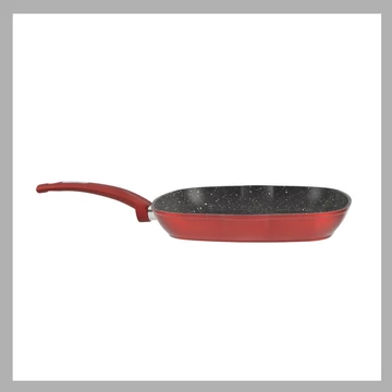 Perfect Home tigaie grill antiaderentă din aluminiu, 28x28 cm, pentru inducție – 14414