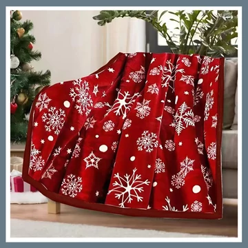 Pătură de micropluș de Crăciun Violet 200x230 cm, Violet8200x230_cm