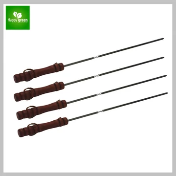 HAPPY GREEN Frânghii BBQ cromate 40 cm, 4 bucăți 5012135