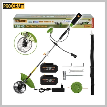 PROCRAFT Mașină de tuns iarbă cu acumulator ATA-40C
