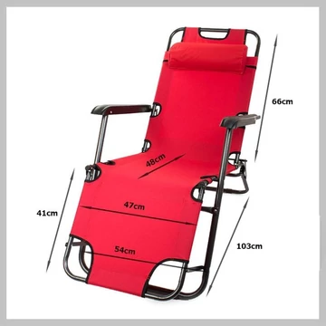 Șezlong pliabil pentru grădină și plajă – 01243_CZ