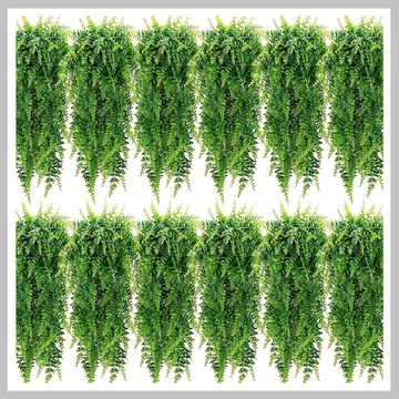 Set 12 tufe de ferigă artificială – rezistente la UV – QX1466688
