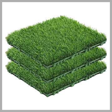 3 panouri cu gazon artificial – 30 × 30 cm RX2290295