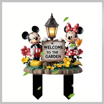 Plăcuță decorativă de grădină Disney Mickey – decorațiune exterioară 2D
VH1958201