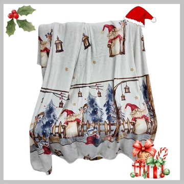 Pătură Violet din microfibră, tematică de Crăciun, 200x230 cm Violet2200x230_cm