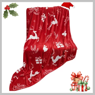 Pătură Violet din microfibră, tematică de Crăciun, 200x230 cm Violet3200x230_cm