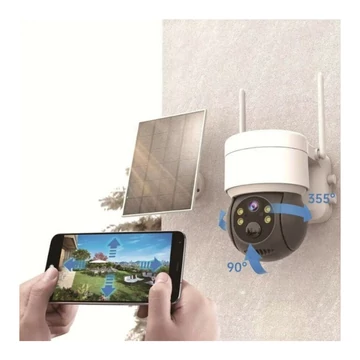 Cameră Smart Wi-Fi Solară cu panou solar și acumulator integrat