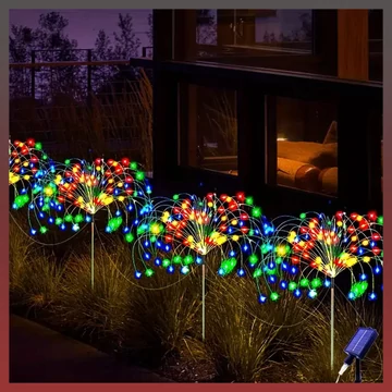 Set 4x ghirlande solare cu 320 LED-uri, lumină colorată – VT308738-320SZ