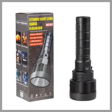 Lanternă LED Puternică cu Rază Lungă W5101