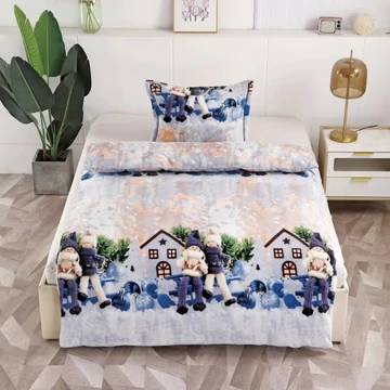 Pătură de Crăciun din microfleece WINTER 150 x 200 winter150