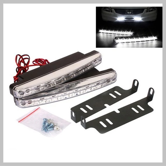 Lumină de zi auto cu 8 LED-uri Holm0177 