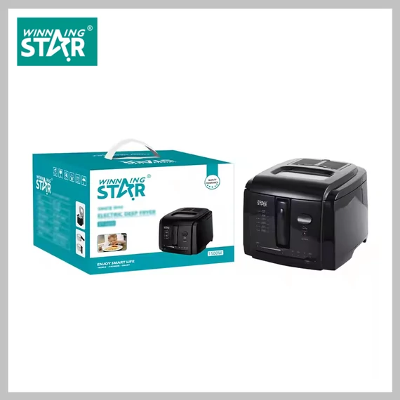 WINNING STAR ST-9200 Fritier electrică cu rezervor de ulei detașabil de 3 litri 1500W
