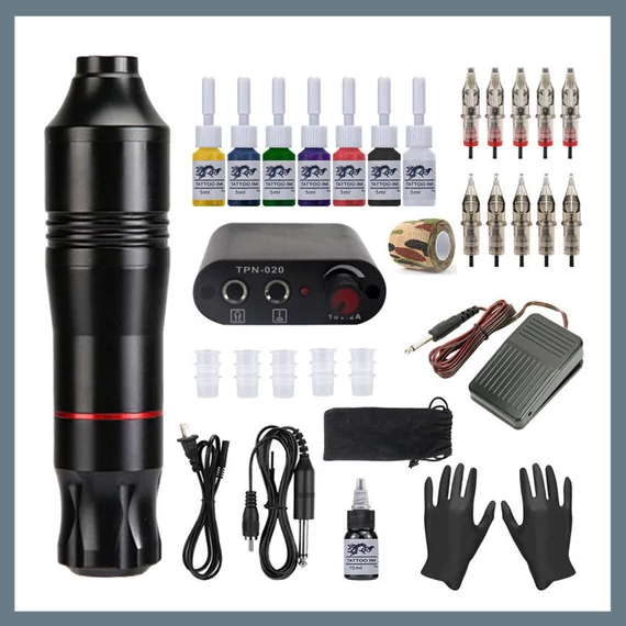 Set de tatuaj cu cerneală de antrenament holm8423