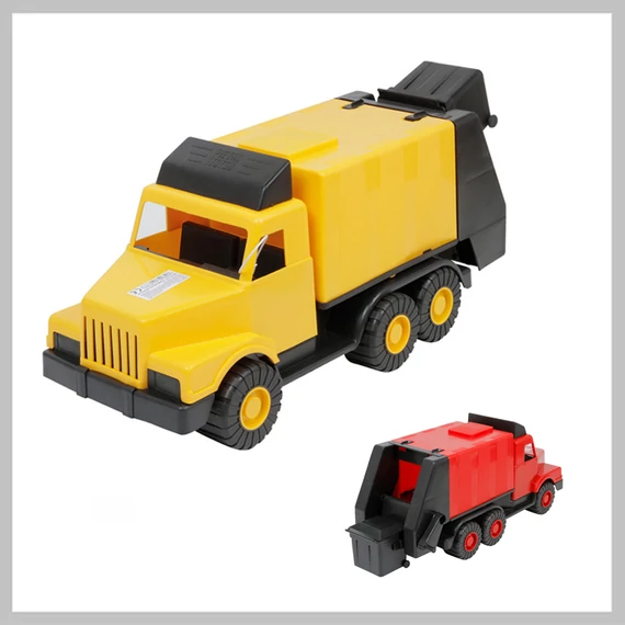 Camion de gunoi din plastic 45 cm, diverse culori MK45