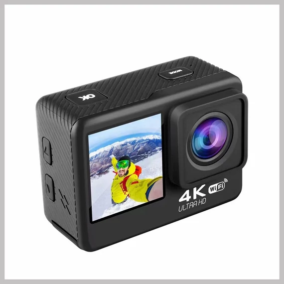 ExtremeVision G80 cameră sport cu două ecrane și rezoluție 4K holm7400
