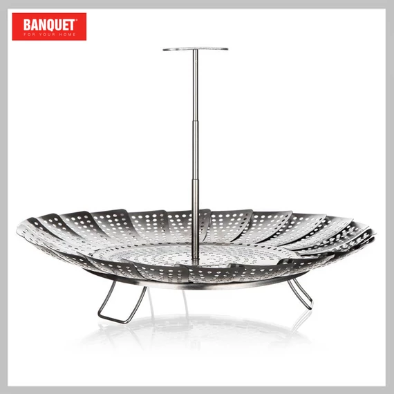 BANQUET Găleată pentru gătit cu aburi cu suport telescopic CULINARIA 23 cm 45152005


