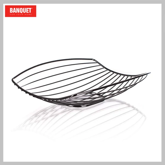 BANQUET Coș de fructe din metal LINEA 30,5 x 21 x 7 cm 45HW118