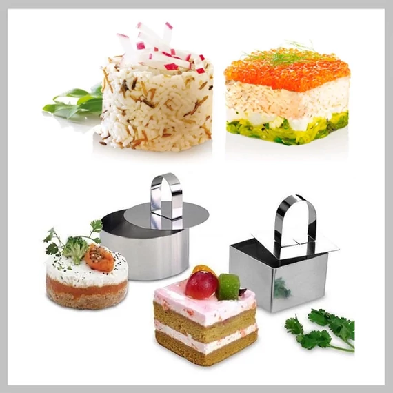 Setul Perfect Home pentru formarea alimentelor este un instrument ideal pentru prezentarea estetică a preparatelor culinare. 12175