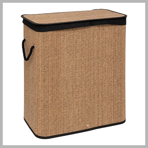 Coș de rufe 100L - maro 204976