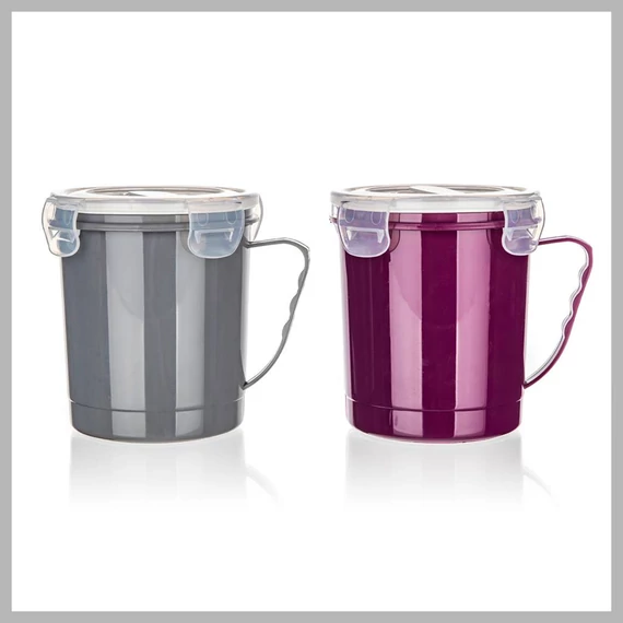 BANQUET Cană plastic hermetică FAST CLICK 0,70L 5512076BC-Z
