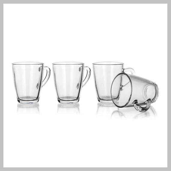 Set de căni din sticlă 160 ml, 4 buc. – 59KEEIC17041WP