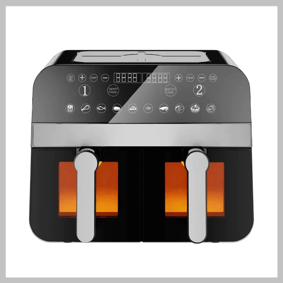 Friteuză cu aer dublă Comfy Nest 9L CN-AFD45WB