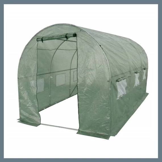 HAPPY GREEN Seră din folie 2 x 3,5 m, verde 50645011
