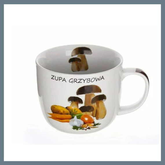BANQUET Cană din porțelan pentru supă, 730 ml 60JG001HPN

