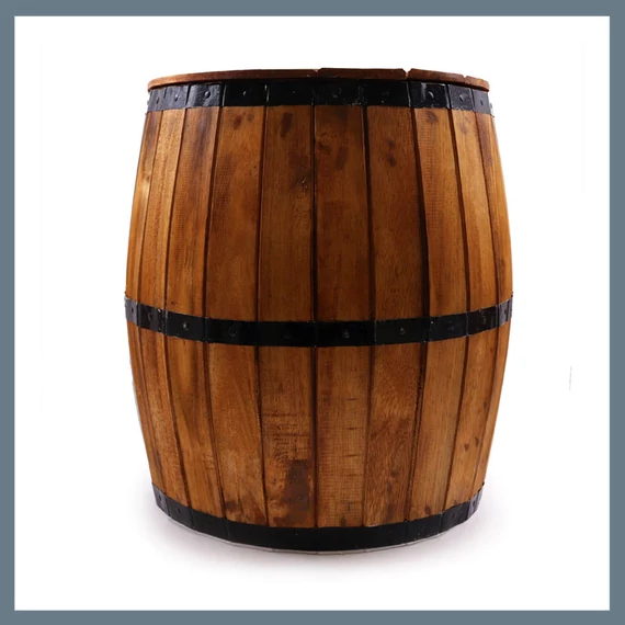 Masă tip butoi cu suport pentru umbrelă 60x48,5 cm BTS-05