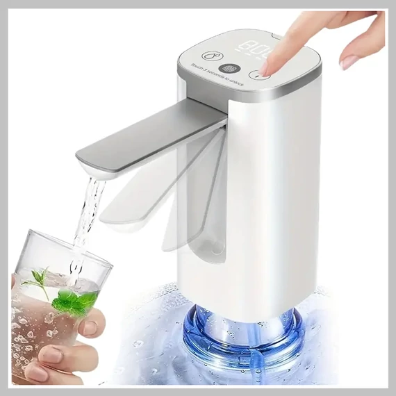Dispenser de apă electric cu afișaj LCD și încărcare USB LK686901