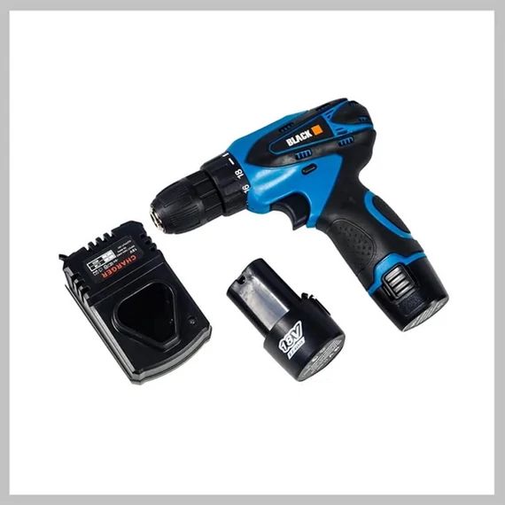 Bormașină și înșurubător cu acumulator BLACK 18V - 12056