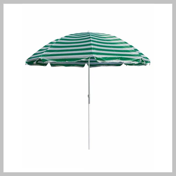HAPPY GREEN Umbrelă de soare, 230 cm, verde cu dungi 50XT2205GS
