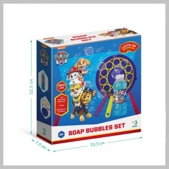 Set de făcut baloane de săpun – Paw Patrol, 450 ml (664-0200516)