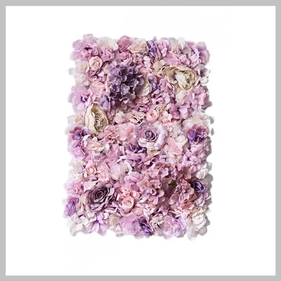 Panou decorativ cu perete floral pentru perete 60 x 40 cm WK04