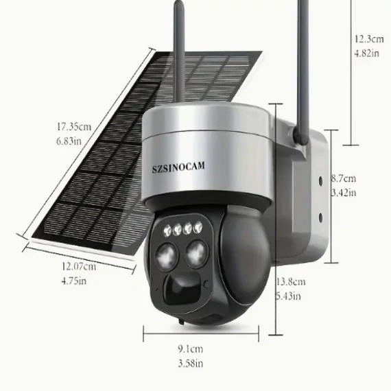 Cameră de securitate 6MP PTZ HD cu zoom hibrid 8X LQ32586
