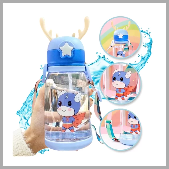 Sticlă pentru copii cu pai 480 ml BD30N
