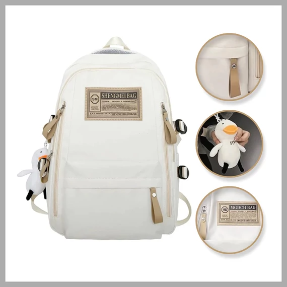 Rucsac sportiv școlar universal, cu breloc PL170B