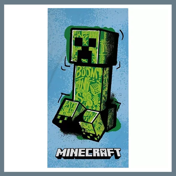 Prosop de baie/plajă Minecraft, 70x140 cm – EWA437MNC