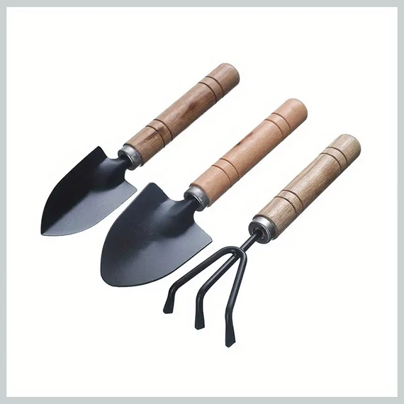 Set de unelte de grădină din aluminiu 3 bucăți CE106831