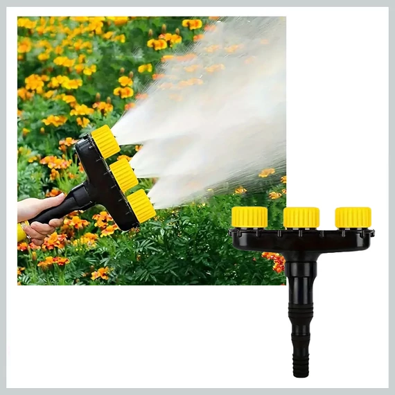 Irigator de grădină cu 3 capete, FQ124920
