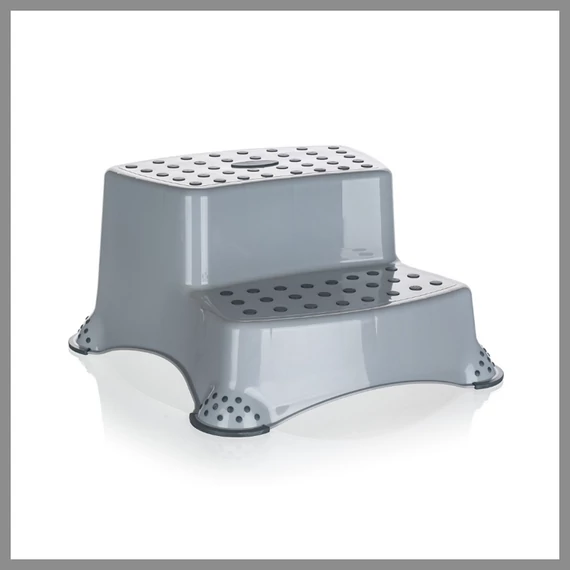 Scara din plastic KEEEPER 40X37X14CM gri/bej, dublă 53995123
