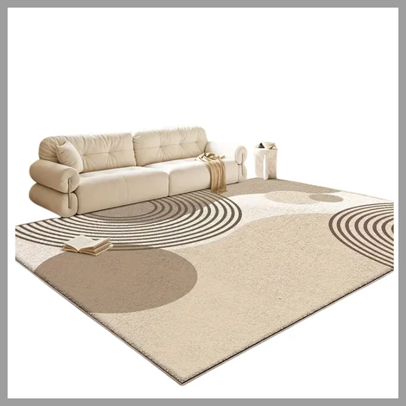 Covor din catifea 120 × 180 cm, cu model geometric (T) EA1303562