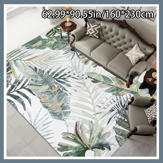 Covor din Velur cu Model Floral 160 x 230 cm BT674413-4
