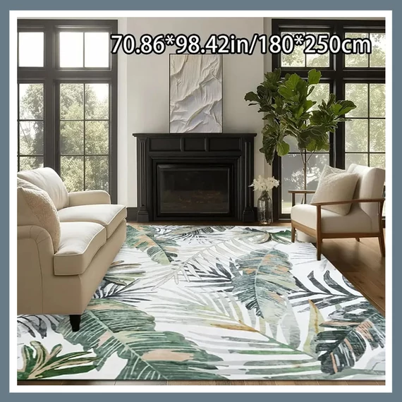 Covor din Velur cu Model Floral 180 x 250 cm BT674413-5
