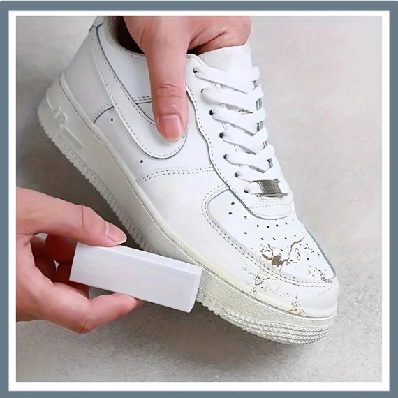 Radieră magică pentru curățarea pantofilor – 2,5 × 7,5 cm QK477052
