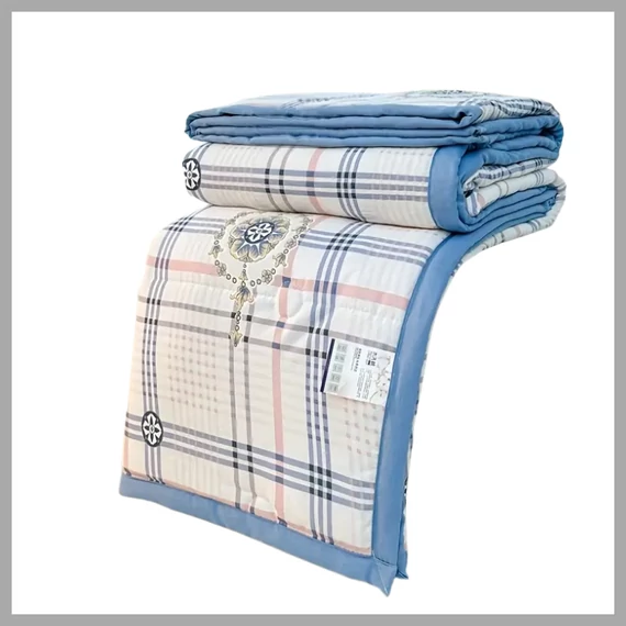 Pătură de vară cu model - stil Quingya, model floral, 180x220 cm LC1219602-b