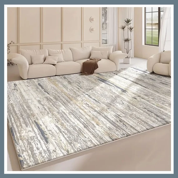 Covor din catifea moale, cu dungi 150x200cm QY954059-3