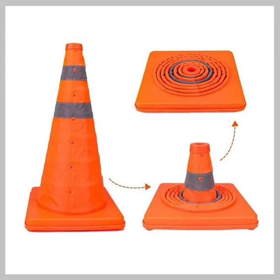 Con de semnalizare pliabil – 40 cm SLH0575

