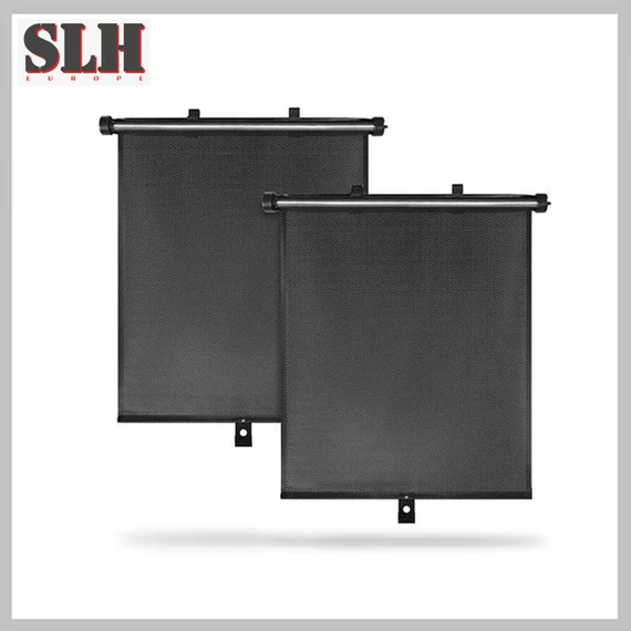 Set 2 parasolare tip rulou pentru geamurile laterale – 40 x 45 cm – YCSS-039S
