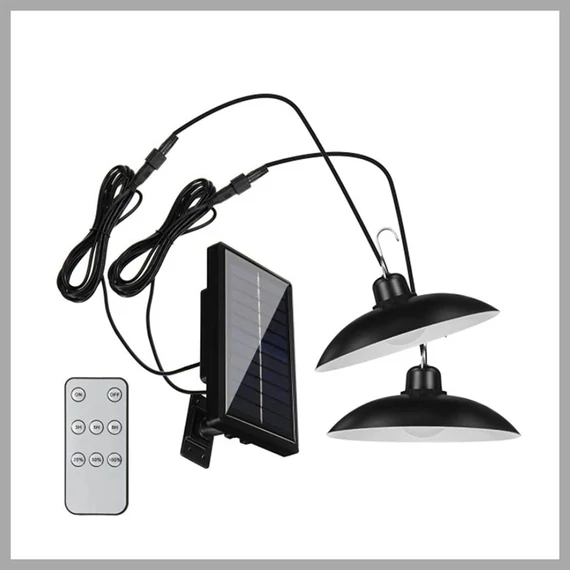 Lampă LED Solară Exterioară
